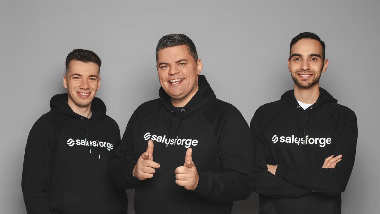 Salesforge’s AI-copilots secure $500K investment to revolutionize sales efficiency