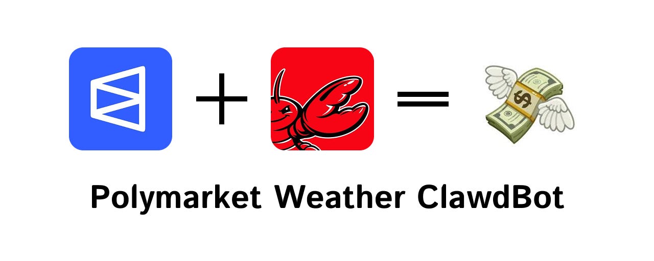 How Building a Weather Polymarket Bot with OpenClaw and turn 100$ → 8000$ (Step-by-Step Guide)