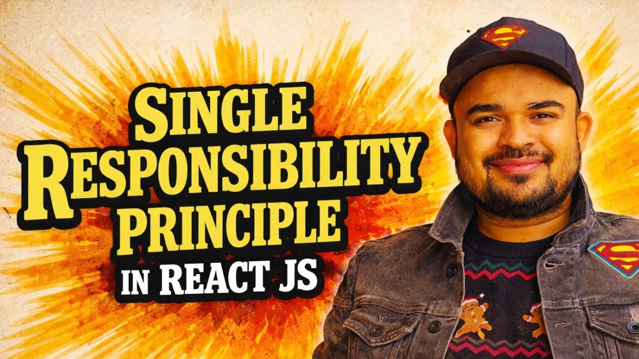 Single Responsibility in React: SOLID for Frontend — Frontend Master