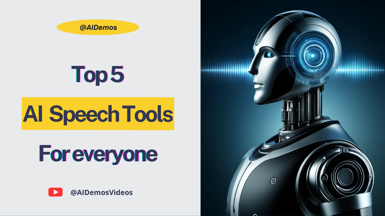 Top 5 AI Speech Tools to Try in 2024