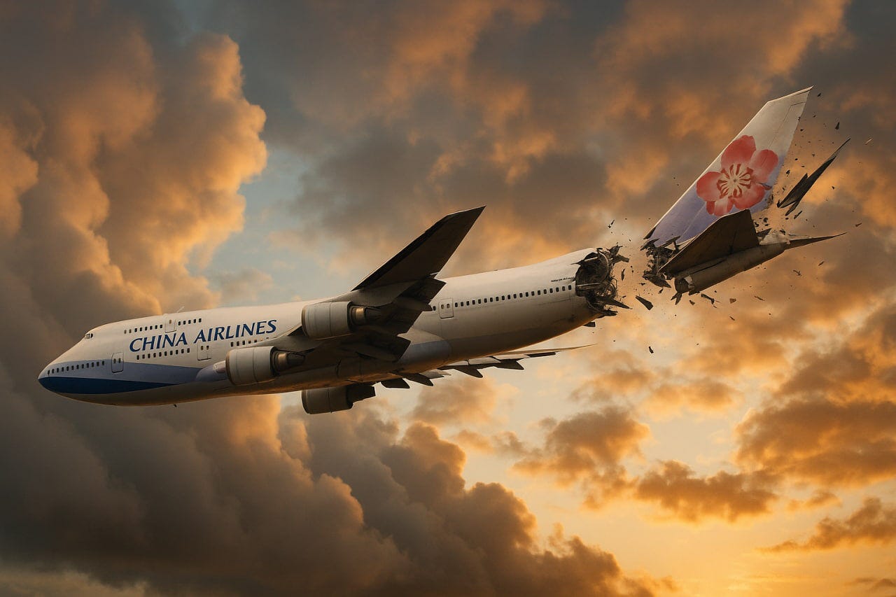 The Boeing 747 Tail Separation: China Airlines Flight 611