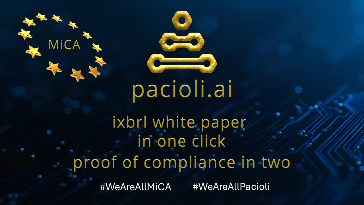 Auditchain Labs AG Announces Roll Out of Pacioli.ai