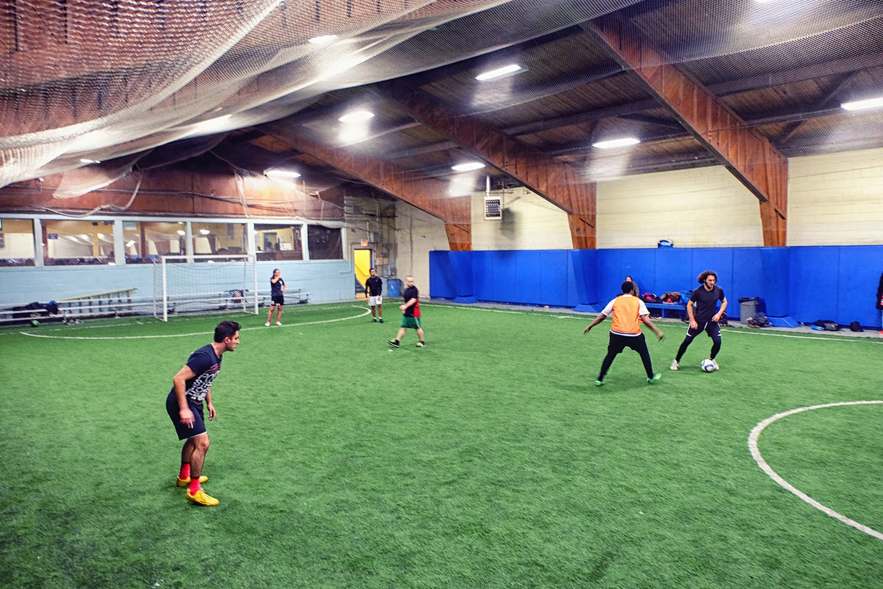 indoor soccer place