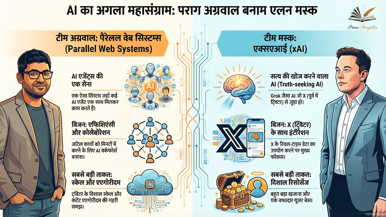 Twitter से AI तक  | Parag Agrawal का Comeback | Parallel Web Systems vs Elon Musk?