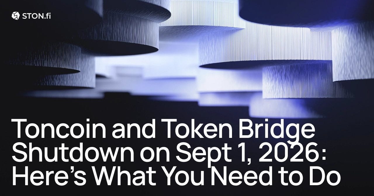 The TON Bridge Is Shutting Down — Here's What Users Need to Know