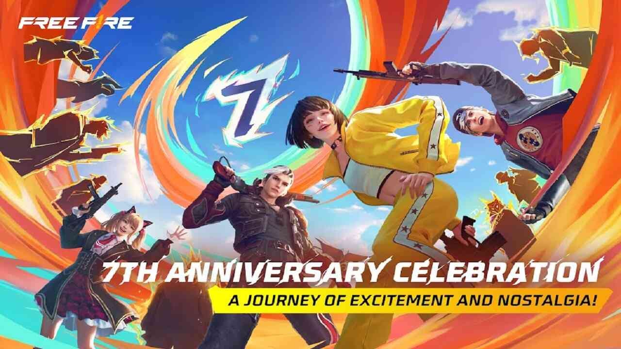 Free Fire 7th Anniversary APK 1.105.1 Download Latest Version For Android