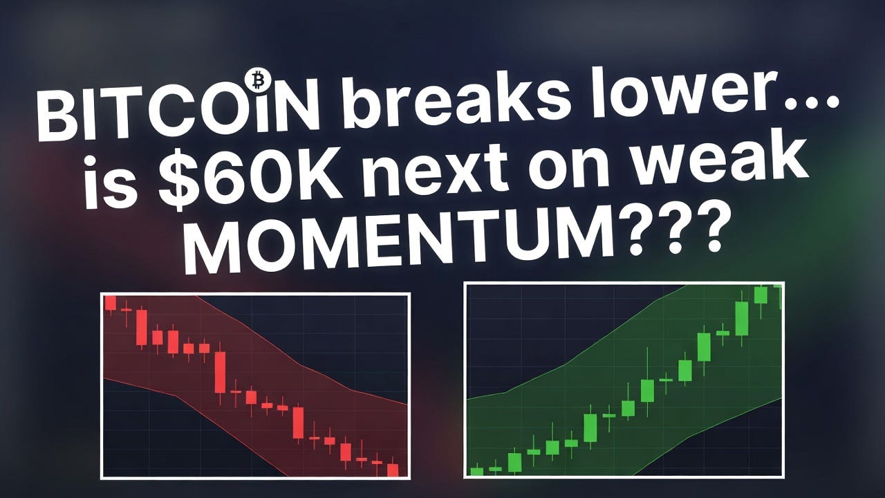 Bitcoin Breaks Lower — Momentum Weakens as $70K Support Comes Under Pressure
