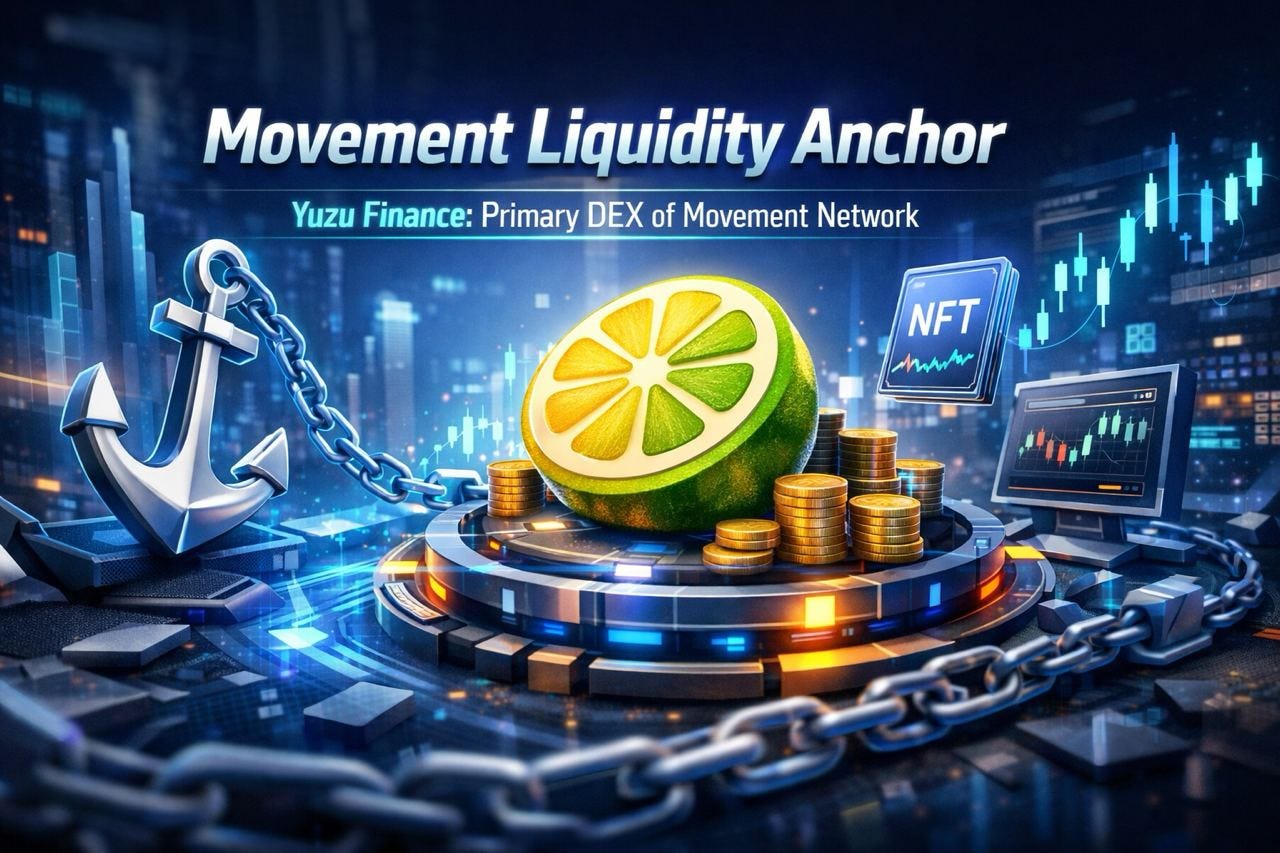 Movement Network’s Primary Liquidity Anchor — Yuzu Finance Selected as Primary DEX