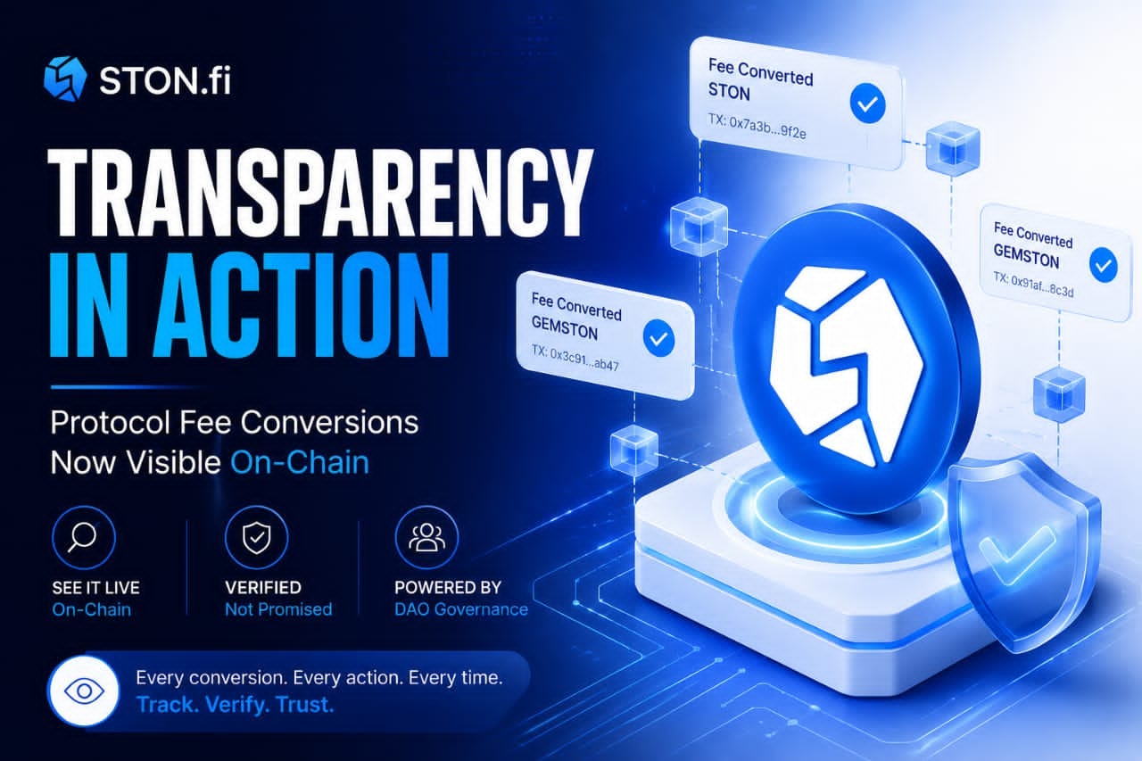 Transparency in Action: Why STON.fi’s Visible Fee Conversions Matter for Web3