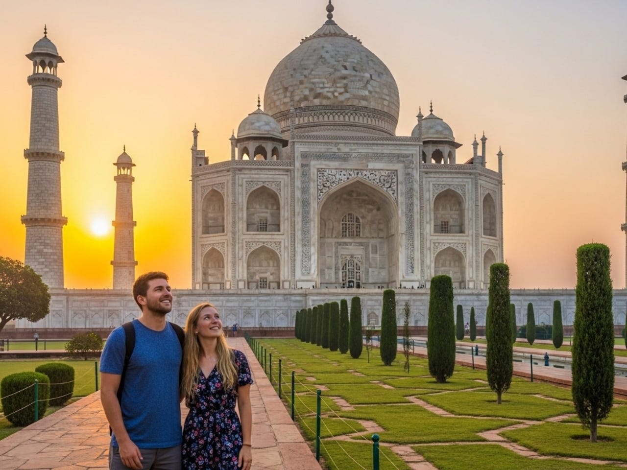 Taj Mahal Tour by Helicopter: A Luxurious Aerial Journey to the Icon o