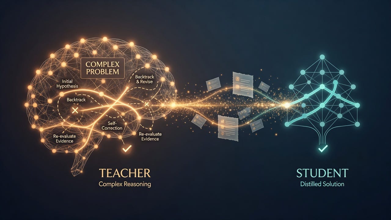 Teaching a Model to Reason — and Then Making It Cheap