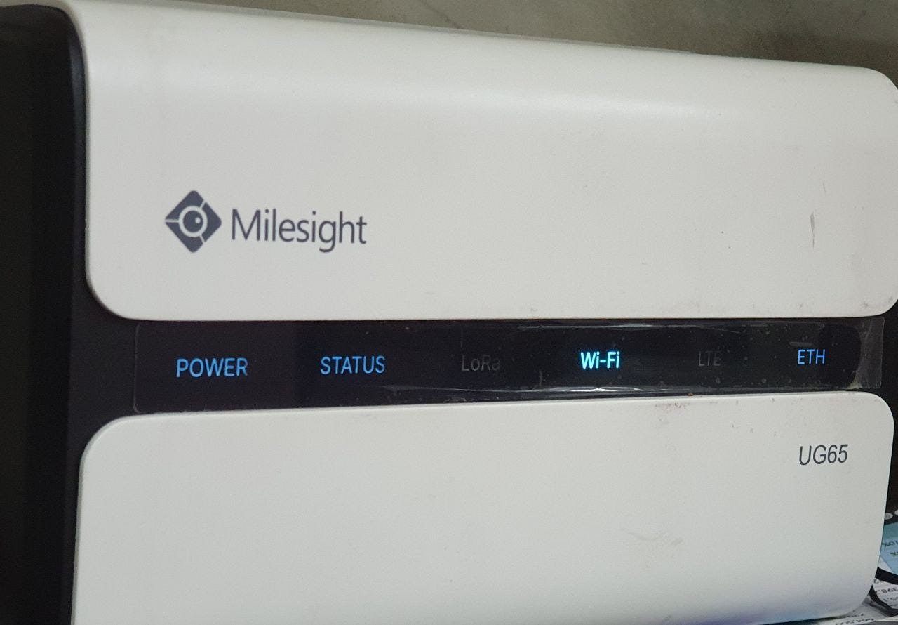 วิธี Setup อุปกรณ์ Milesight UG65 Semi-Industrial LoRaWAN® Hotspot