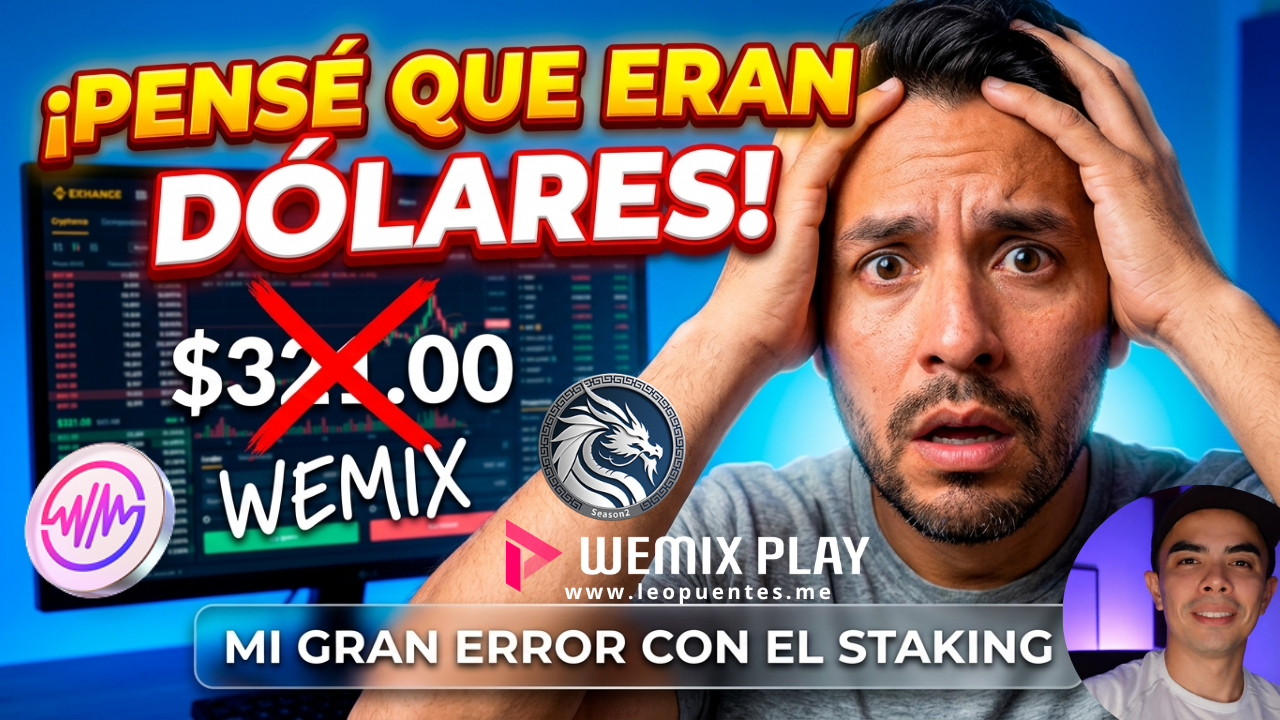 Staking EXDRA3 en vivo: el error que me hizo perder dinero (y la lección que me salvó)