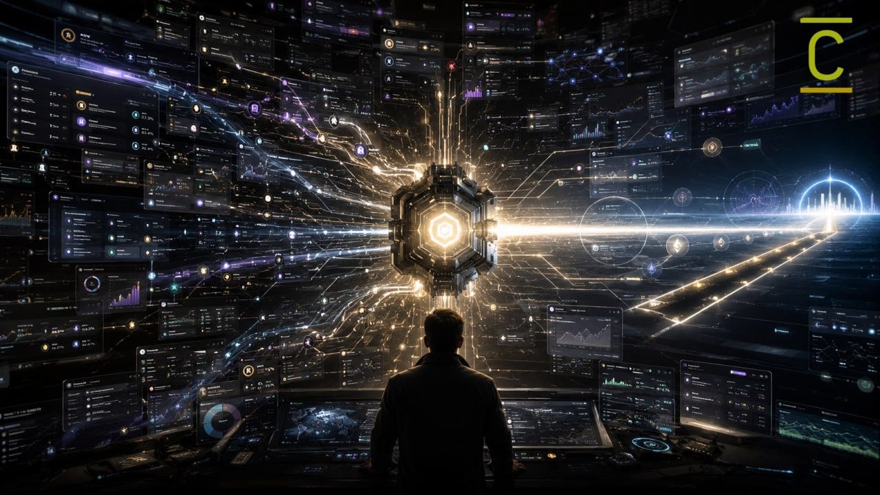 The One-Click DeFi Economy: The Dashboard Is Not the Product