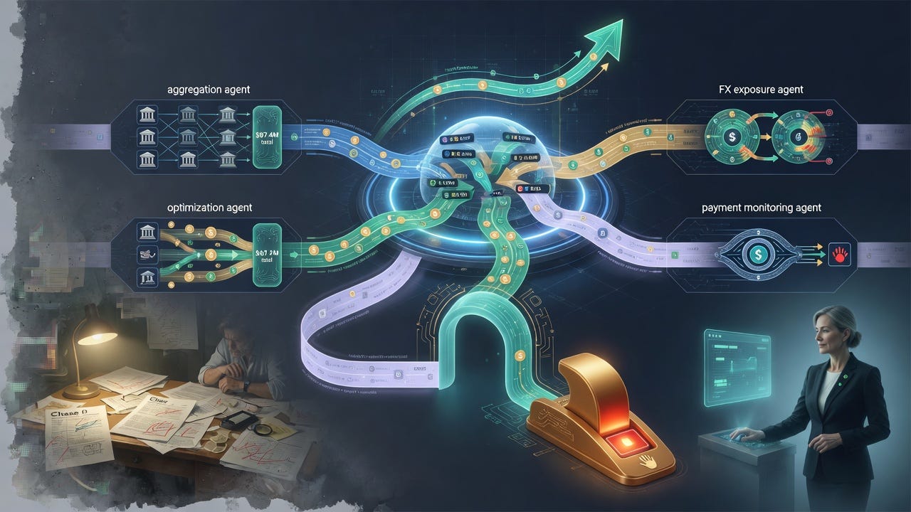 The Treasury That Never Sleeps: How Agentic AI Is Rebuilding Cash and Liquidity Management