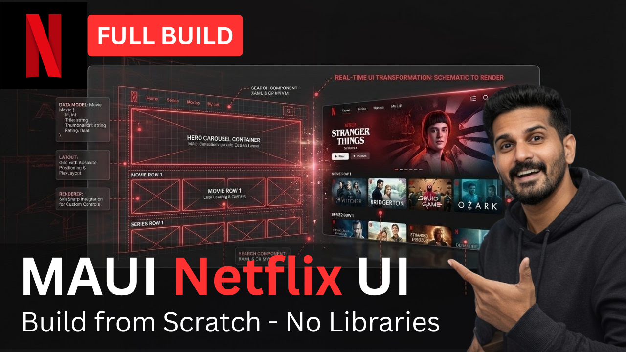 5 MAUI UI Techniques Behind a Complete Netflix-Style App