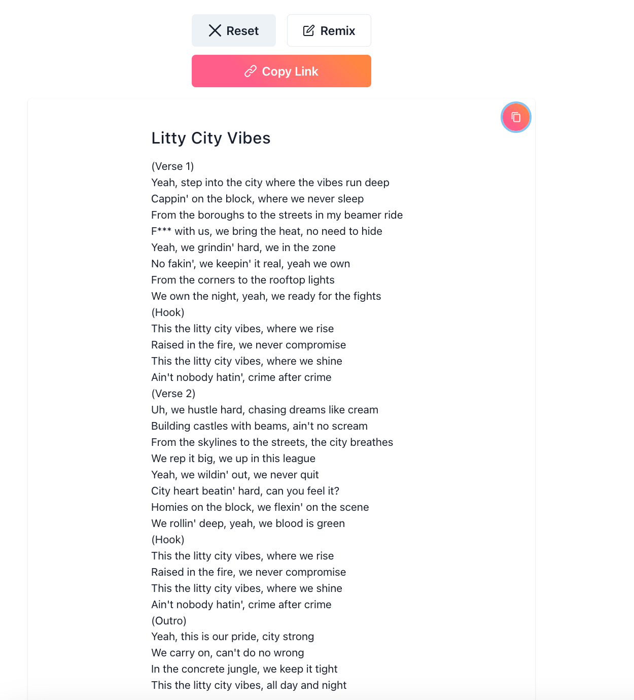 Ultimate Rap Generator Ai Powered Lyrics Creation Tool