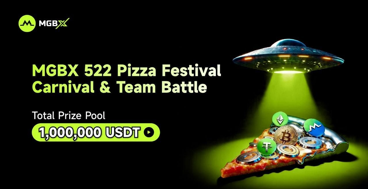  Celebrate Bitcoin Pizza Day with the MGBX 522 Pizza Festival Carnival!