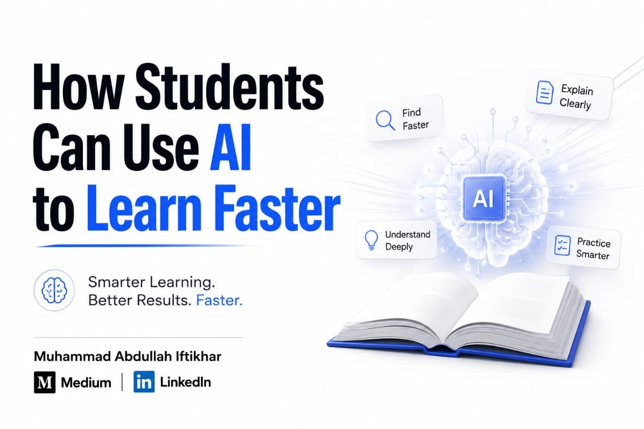 How Students Can Use AI to Learn Faster