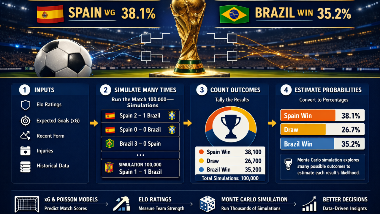 The Math Behind Football (Soccer) Predictions — Part 3: Monte Carlo Simulations and Exploring…