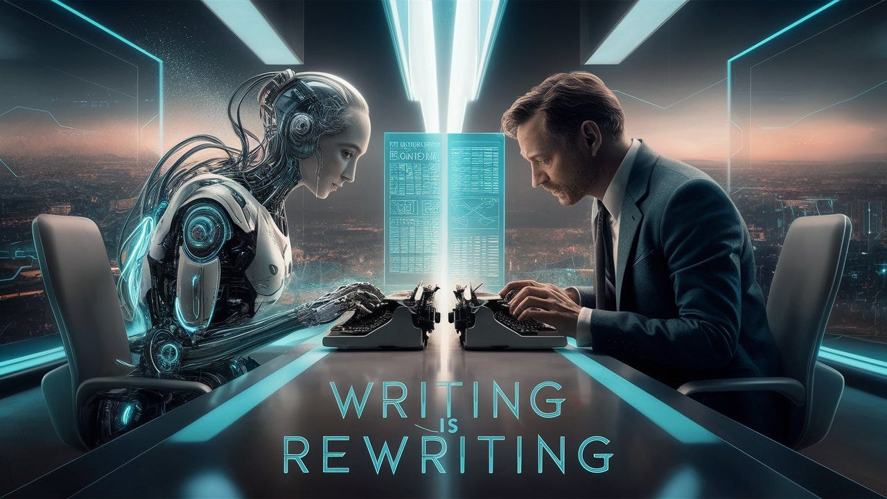 Writing Is Rewriting-How AI is Revolutionizing the Writing Process