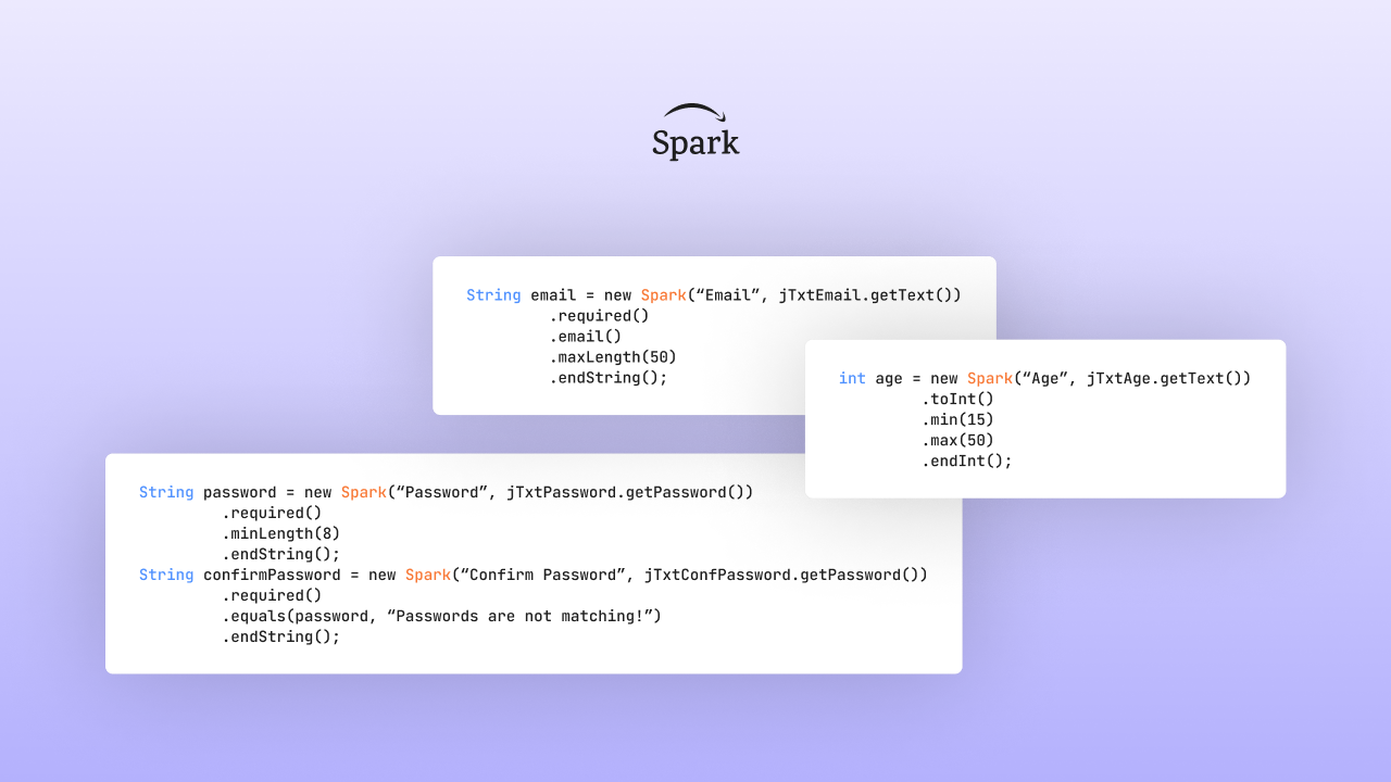 No more If/else input validation in Java
