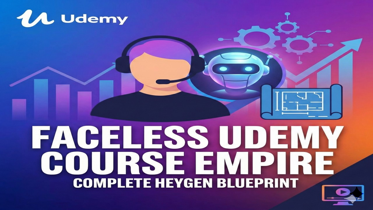 The Lazy Creator’s Blueprint: Build a Udemy Empire Without Showing Your Face