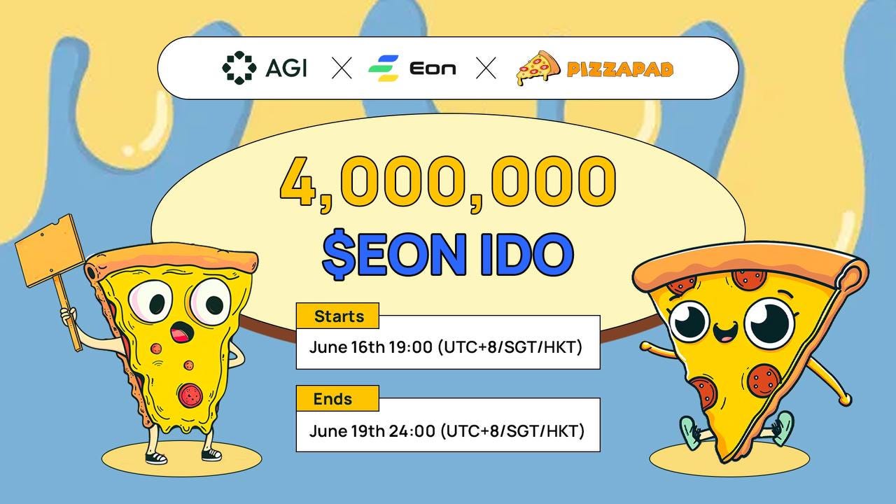 EON IDO is coming on PizzaPad!