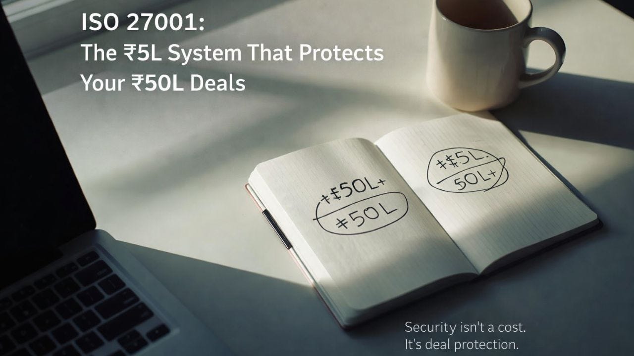Do You Have ISO 27001? The Question That Quietly Kills Deals
