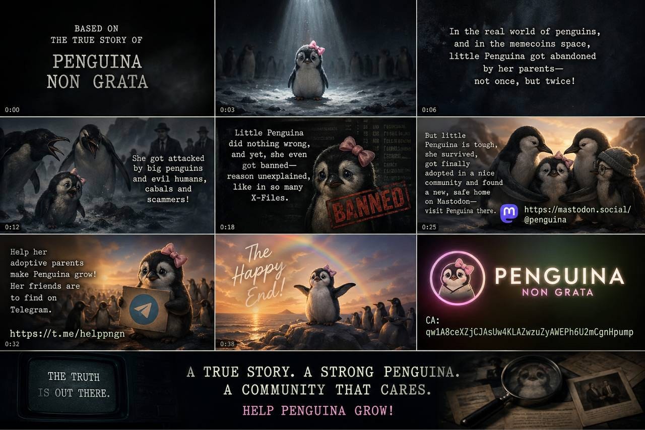 Penguina: More Than a Meme, A Movement on Solana.