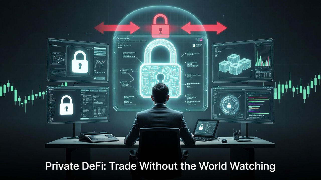 Why Private DeFi (Dark Pools on Arcium) is the Move for My Trading