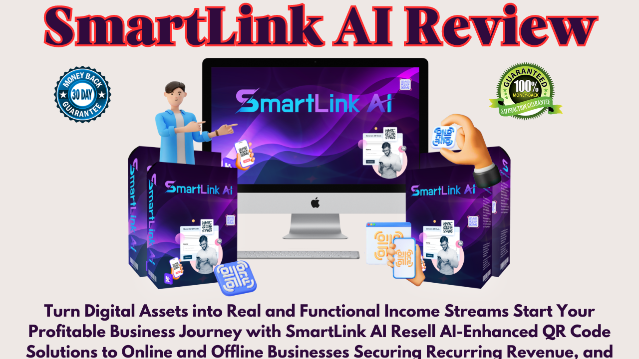 SmartLink AI Review — Generate Stunning QR Codes In Few Minutes