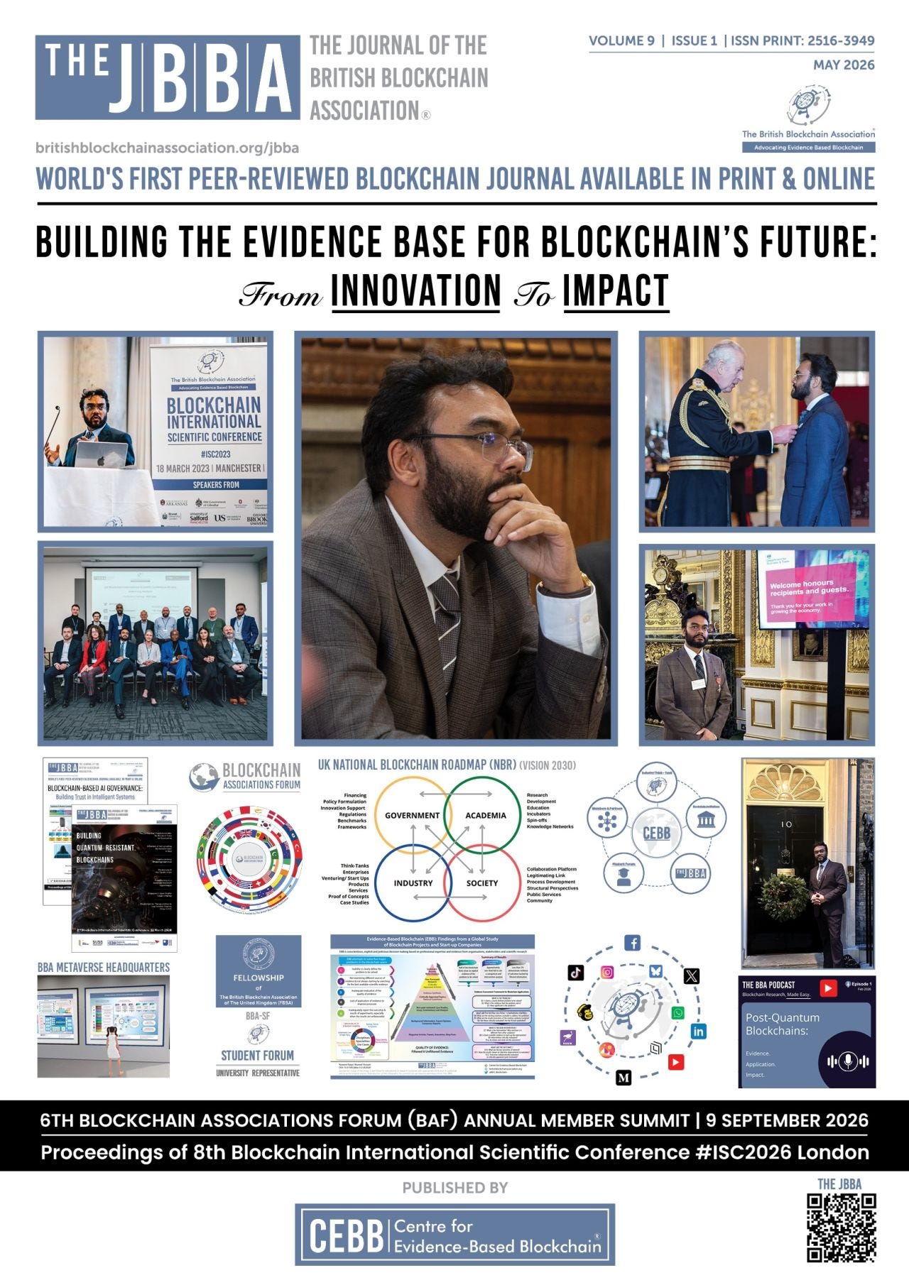 Launching JBBA Issue 17: A Tribute to the Pioneer of Evidence-Based Blockchain