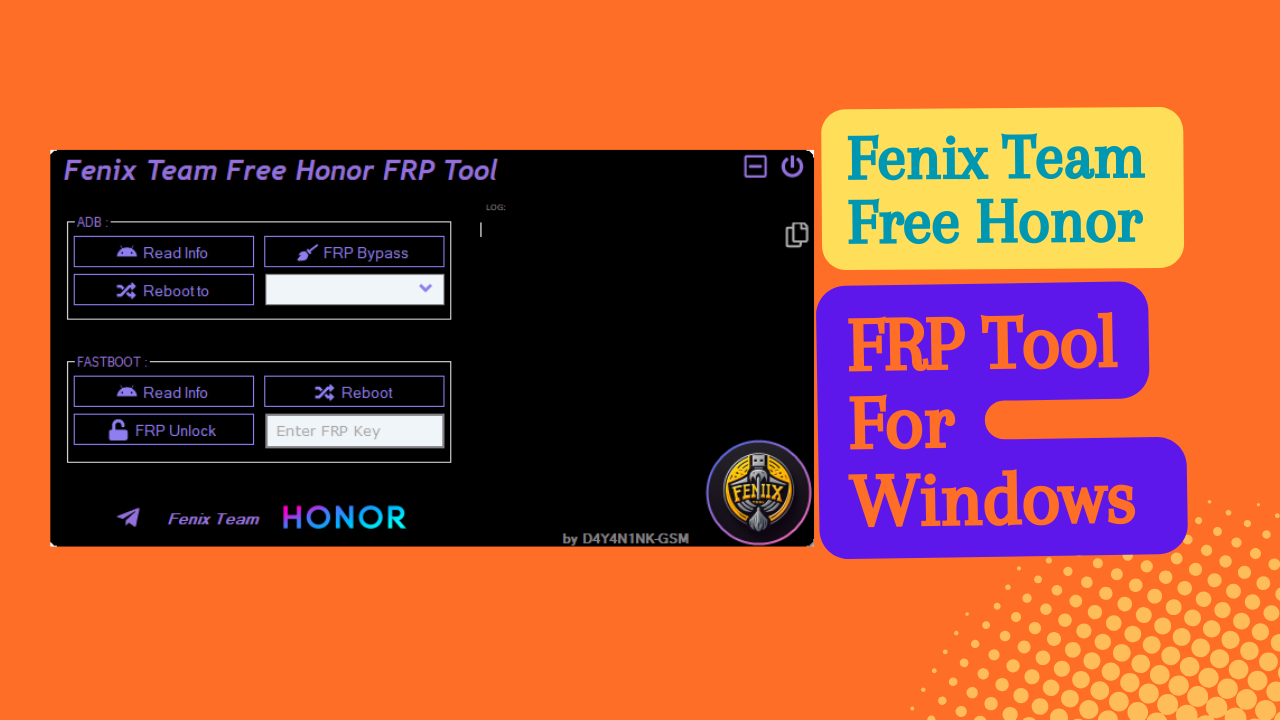 Download Fenix Team Free Honor Frp Tool Latest Version