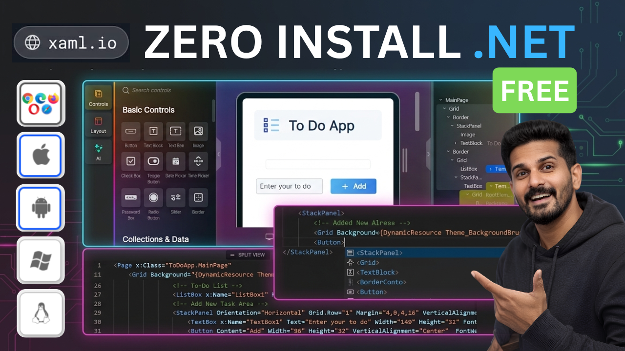 The Zero-Install Revolution: Why XAML.io is a Game-Changer for .NET Developers