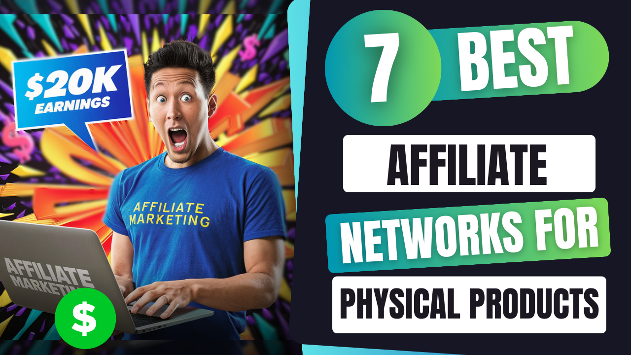 Top 7 Affiliate Marketing Networks for Physical Products in 2024 [Video]