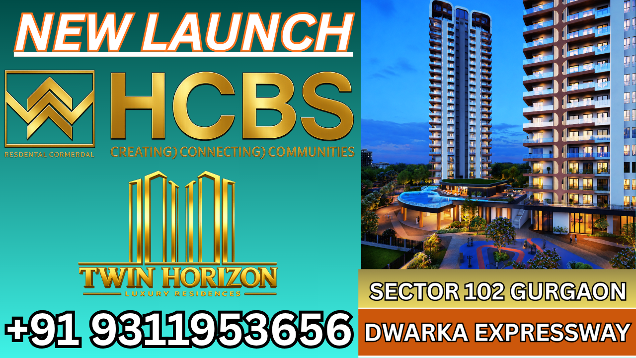 HCBS Twin Horizon New Booking Penthouse Sector 102 Gurgaon | +91 8826997781