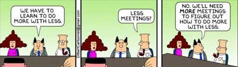 Dilbert Endless Meetings