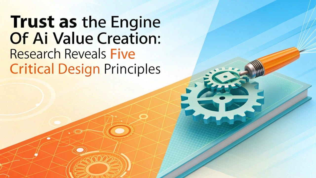Trust as the Engine of AI Value Creation: Research Reveals Five Critical Design Principles