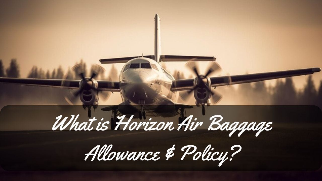 What is Horizon Air Baggage Allowance & Policy-