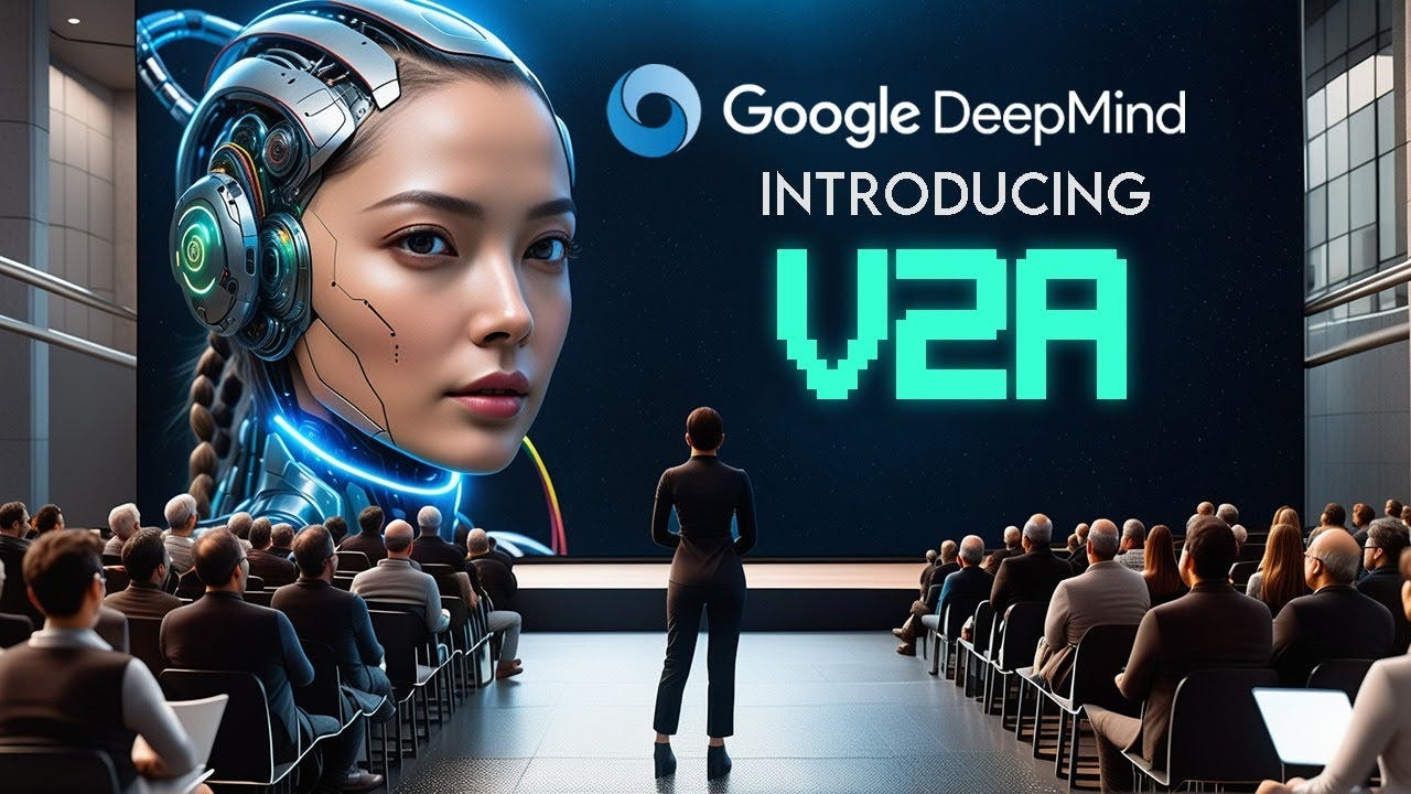 Google DeepMind Introducing V2A — Brings Videos to Life with Shockingly Realistic Audio