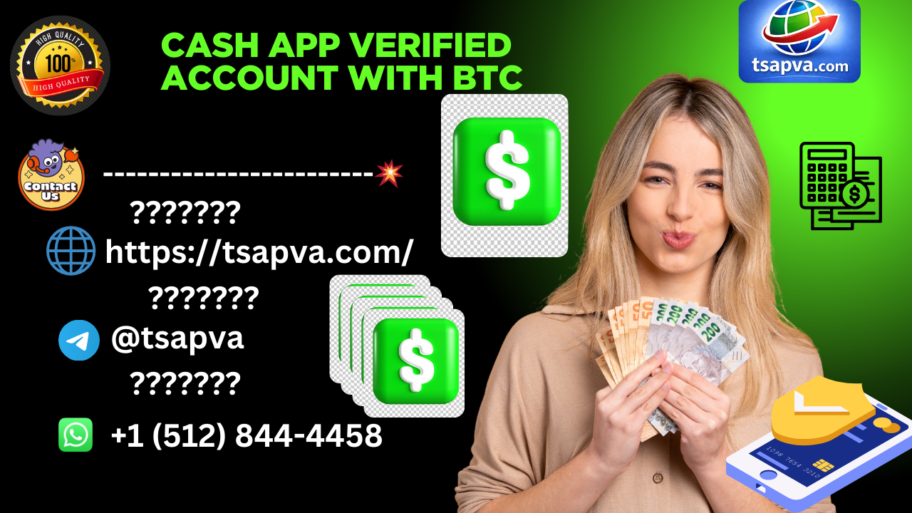 Cash App Verified Account With BTC