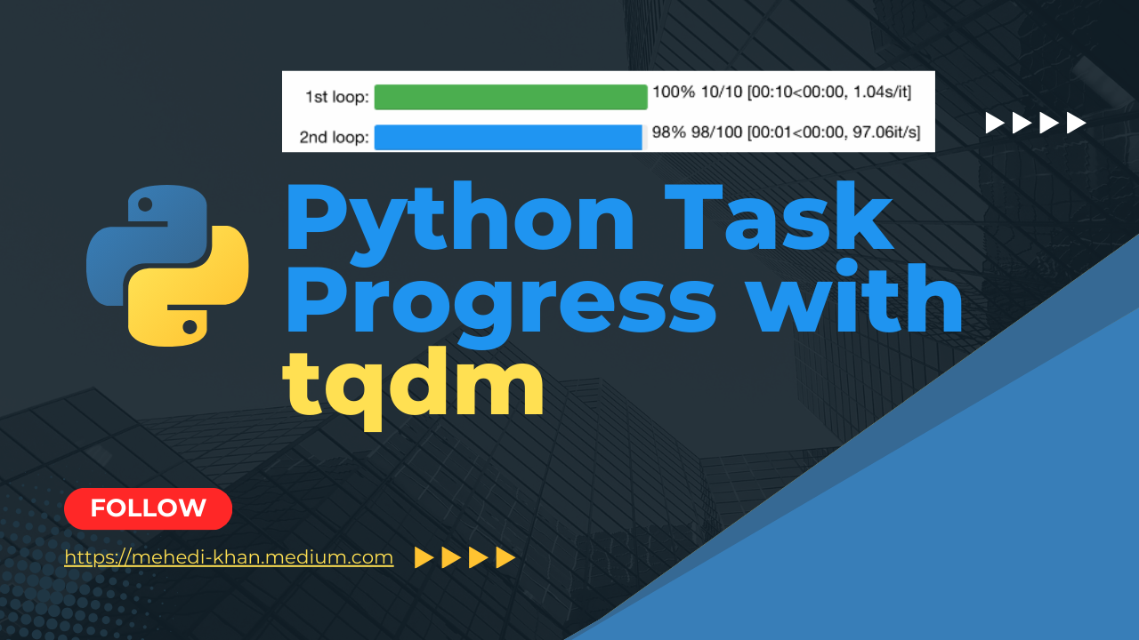 Track Your Python Task Progress with tqdm: A Step-by-Step Tutorial