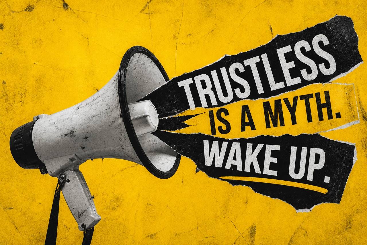 “DeFi is trustless.”