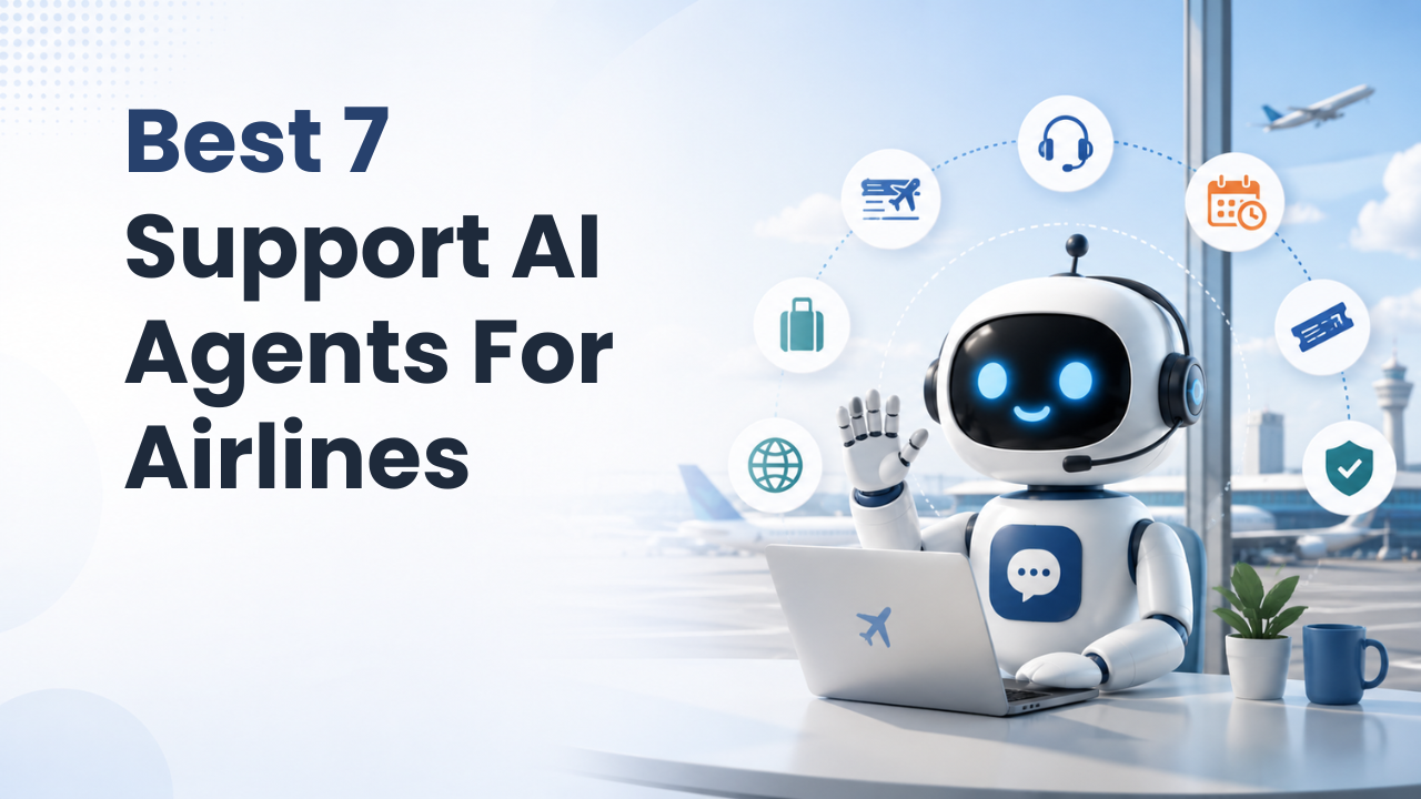 Best 7 AI Support Agents for Airlines in 2026 Best 7 AI Support Agents for Airlines in 2026