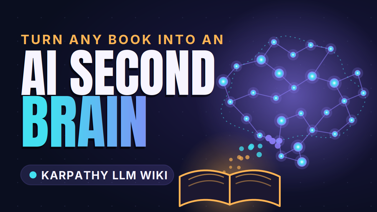 Build an AI Second Brain in Obsidian: Turn Any Book Into a Knowledge Graph You Can Talk To