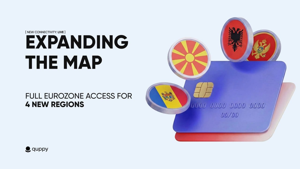 Expanding Financial Borders: Quppy Wallet Now Live with Free Euro Transfers in Four New Countries