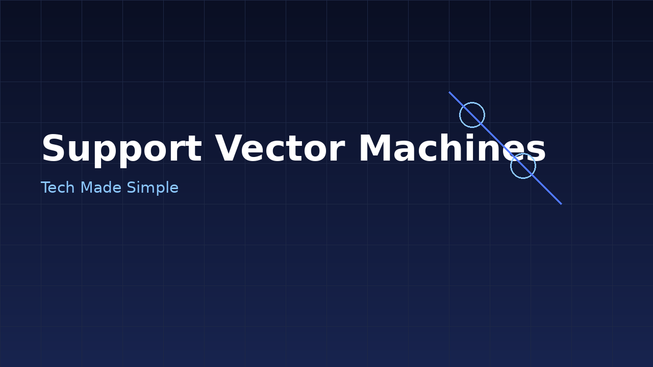 Support Vector Machines Explained Simply: Finding the Perfect Boundary