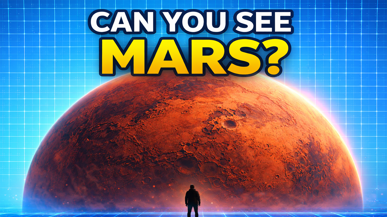 Can you really see Mars with your own eyes-