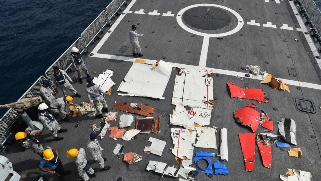BREAKING: Wreckage of K2 Airways Flight KTA1732 Found in Arabian Sea